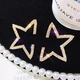 Серьги "Diamond Half Star" - изображение 2