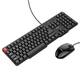 Проводная клавиатура с мышью HOCO Business keyboard and mouse set GM16 RU/ENG раскладка Black - изображение 2