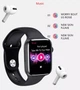 Смарт часы 7 series Airplus N78 Smart Watch Black. Умные фитнес часы. Цвет черный. - изображение 14
