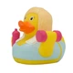 Утка Фитнес девушка FunnyDucks резиновая L1279 - изображение 1