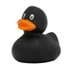 Утка Черная FunnyDucks резиновая L1304 - изображение 1