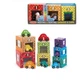 Набор блоков кубов Автомобили и гаражи Melissa & Doug MD12435 - изображение 1