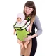 Рюкзак переноска для детей Womar Zaffiro RAIN 8 Standart салатовый cо слюнявчиком и капюшоном - изображение 3