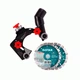Штробориз накладной Mechanic AirCHASER 115-125 + алмазные диски Distar 1A1RSS 125 Technic Advanced 2 шт (10115429021) - изображение 1