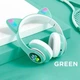 Беспроводные Bluetooth наушники CAT STN-28 Гарнитура с микрофоном FM радио + AUX, подсветка (Бирюзовый) - изображение 2