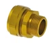 Компрессионный обжимной фитинг HELA для пекс труб 1 1/2"-50х4,6 - изображение 2