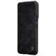 Кожаный чехол-книжка Nillkin Qin Pro Camshield для Samsung Galaxy S22+ Черный - изображение 4