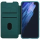 Кожаный чехол-книжка Nillkin Qin Pro Plain Camshield для Samsung Galaxy S22+ Зеленый - изображение 5