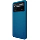 Чехол Nillkin Matte для Xiaomi Poco X4 Pro 5G Бирюзовый / Peacock blue - изображение 3