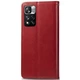 Кожаный чехол-книжка GETMAN Gallant (PU) для Xiaomi Redmi Note 11 Pro 4G/5G / 12 Pro 4G Красный Без бренда - изображение 5