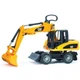 Спецтехніка Bruder екскаватор колісний Caterpillar, М1 16 (02445) - зображення 4