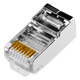 Коннектор RJ45 FTP-8P8С (100 шт) - изображение 1