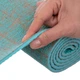 Коврик для йоги Джутовый (Yoga mat) SP-Sport FI-2441 размер 185x62x0,6см бирюзовый - изображение 4