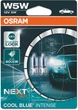 Лампа галогеновая OSRAM 12V W5W 5W W2.1X9.5D COOL BLUE INTENSE NEXT GEN ЭФФЕКТ КСЕНОНА блистер 2 шт. (2825CBN02B) - изображение 3