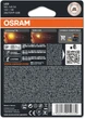 Светодиодная лампа OSRAM 12V WY5W LED 1W W2.1X9.5D LEDriving SL янтарно-желтый блистер 2 шт. (2827DYP02B) - изображение 2