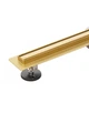 Трап для душа щелевой Epelli Slim D`oro 80 см, из нержавеющей стали. С поворотным сифоном (D2080) - изображение 1