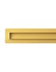Трап для душа щелевой Epelli Slim D`oro 80 см, из нержавеющей стали. С поворотным сифоном (D2080) - изображение 4