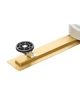 Трап для душа щелевой Epelli Slim D`oro 80 см, из нержавеющей стали. С поворотным сифоном (D2080) - изображение 15