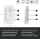 Миша Logitech M350 Wireless White (910-005716) - зображення 6