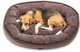 Лежак Harley and Cho Donut XL 110 x 80 см Brown (3102865HC) - изображение 2