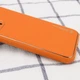 Кожаный чехол Xshield для Apple iPhone 12 (6.1") Оранжевый / Apricot Без бренда - изображение 2