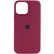 Чехол Silicone Case Full Protective (AA) для Apple iPhone 13 Pro (6.1") Бордовый / Maroon Без бренда - изображение 1
