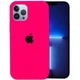 Чохол Silicone Case Full Protective (AA) Apple iPhone 13 Pro (6.1") Рожевий / Barbie pink Без бренду - зображення 1