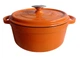 Кастрюля чугунная O.M.S. Collection 3165-24 3,6л Orange - изображение 1