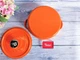 Кастрюля чугунная эмалированная 2,3л с крышкой Orange 20x9,5см - изображение 4