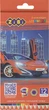 Олівці кольорові ZiBi Car шестигранні 12 кольорів (ZB.2446) - зображення 1