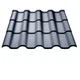 Металлочерепица АЛЬПИНА KLEVERSTEEL 1140/1020 мм 0,45 мм RAL 7024 Графит - изображение 1