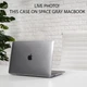 Чехол Upex Hard Shell для MacBook Air M2 13.6 (2022) Crystal (UP1134) - изображение 3