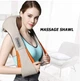 Массажер роликовый для шеи и спины Massager of Neck Kneading с инфракрасным прогревом original - изображение 1