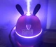 Мини-увлажнитель воздуха Air Purifier ночник 2 в 1 кролик розовый - изображение 3