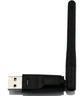 USB Wi-Fi адаптер RT8188 з поворотною антеною мережна карта з LED індикатором (562402207-1) Чорний - зображення 4