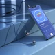 Навушники Borofone BM65 Sole wire-controlled Ice sea blue - зображення 3
