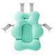 Матрасик для купания с ремнями безопасности для детской ванной Baby Bath Pillow 2 бирюзовый (GS-63682) - изображение 1