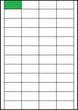 47×24,75мм Самоклеящаяся бумага А4, 48 Этикеток на листе, Упаковка 100 листов - изображение 2