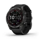 Смарт-часы Garmin Fenix 7 Sapphire Solar Carbon Gray DLC Titanium with Black Band (010-02540-2C) - изображение 1