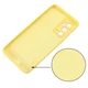Силиконовый (TPU) чехол Deexe Silicone Case для OnePlus 9RT - Yellow - изображение 4