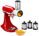 Насадка-овочерізка KitchenAid 5KSMVSA з трьома барабанами біла - зображення 5
