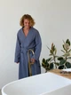 Чоловічий вафельний халат COSY розмір маренго 2XL (P-801N/2XL) - зображення 6