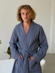 Чоловічий вафельний халат COSY розмір маренго 2XL (P-801N/2XL) - зображення 7