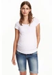 Шорты джинсовые для беременных H&M 34 Темно-синий 0268868_05 - изображение 1
