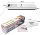 Вакуумный упаковщик бытовой для продуктов питания Freshpack Pro TM-123 Белый-оранжевый - изображение 6