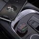 Автомобильный FM-трансмиттер модулятор Hoco E59 Promise |2USB, QC3.0, 18W/3.1A, BT5.0/MP3| Black - изображение 7