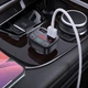 Автомобильный FM-трансмиттер модулятор Hoco E59 Promise |2USB, QC3.0, 18W/3.1A, BT5.0/MP3| Black - изображение 6