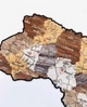 Фигурный деревянный пазл "Мапа Украины" PuzzleOk 122 элементы 4818 - изображение 2