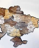 Фигурный деревянный пазл "Мапа Украины" PuzzleOk 122 элементы 4818 - изображение 3