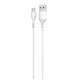 Дата кабель USB 2.0 AM to Lightning 2.0m 2A white Grand-X (PL-02W) - изображение 1